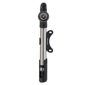 Inflador De Mano Top Mega Giyo Gp-993 Alum. Valv 2 En 1 C/Manometro