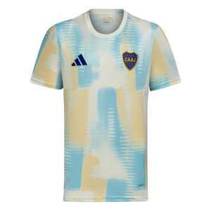Camiseta Pre Partido Boca Juniors 24/25 adidas Hombre