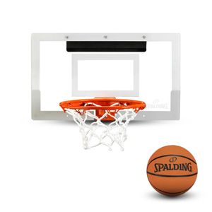 Mini Tablero Spalding Arena Slam 180° Aro Y Pelota