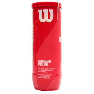 Pelotas de Padel Wilson Tubo X 3 Unidades