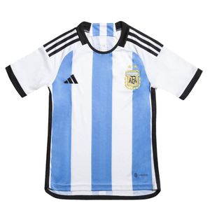 Camiseta adidas Titular Selección Argentina Mundial 22 De Niños